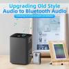 Автомобильный Bluetooth 5.3 приемник-адаптер 3,5 мм AUX разъемы для автомобильных динамиков A2DP беспроводной аудио музыкальный приемник адаптер поддержка TF карты автомобильная громкая связь