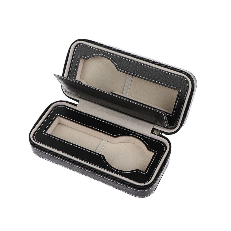 2/4//8 Slots Pu Leather Watch Storage Bag Vintage Simple Vintage Watch Display Box Dustproof Embedded Watch Organizer