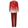 Christmas Prints Family Matching Long Sleeve Tops+Pants Set Family Matching Sets