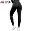 Women's High-Waist Nude Stretch Hip-Lifting Peach Hip Tight Yoga Fitness Leggings