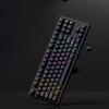 126 Keys Black Custom Double Shot Shine Through Keycaps RGB Backlit PBT Keycaps Cherry Profile for MX Switches Gaming Keyboard