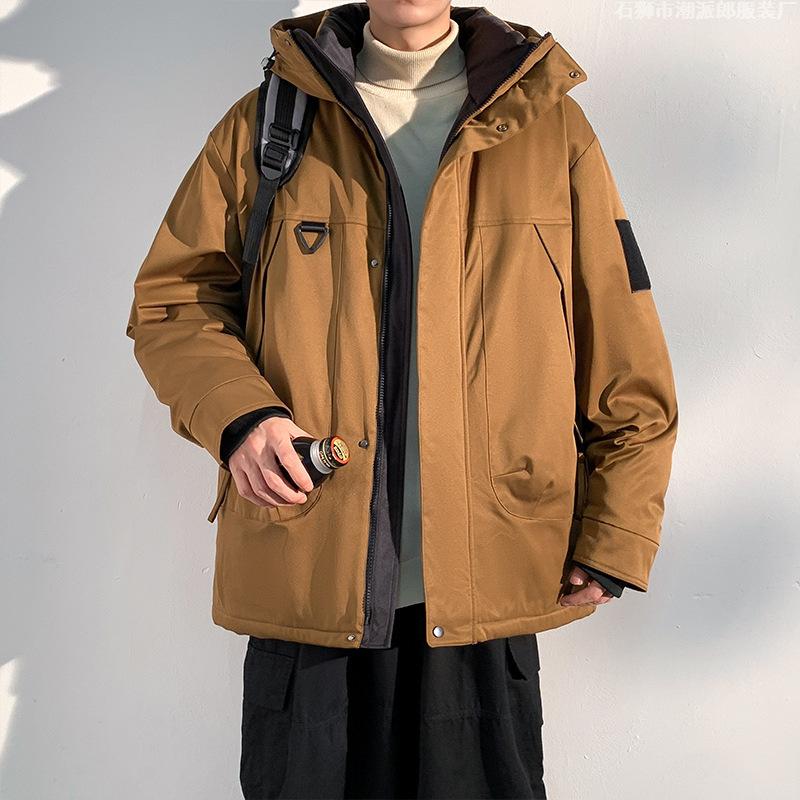 Трехслойная хлопковая одежда, худи с графеном на осень и зиму, брызгозащитная хлопковая одежда, рабочая одежда, теплая хлопковая одежда