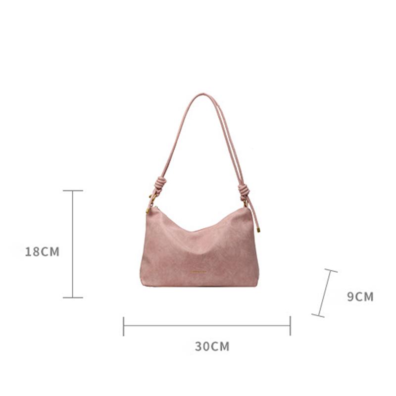 Сумка-тоут из искусственной кожи в стиле ретро для женщин, большая вместимость, сумки через плечо, роскошные модные коричневые сумки для шопинга, новинка 2024 года, большая сумка-хобо для подмышек