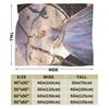 W-Wicked 2 Musical Movie Glinda Elphaba Warm Soft Blanket  Kids Adult Plush Throw Blanket Fluffy Bedspread Sofa Bed Cover