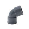 Coude d'évacuation PVC - 67°30 - Femelle/Femelle - Ø32 - A glissement - Gris - Résistant aux UV - Installation facile