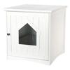Cabine de toilette - TRIXIE - 49 x 51 x 51 cm - Blanc