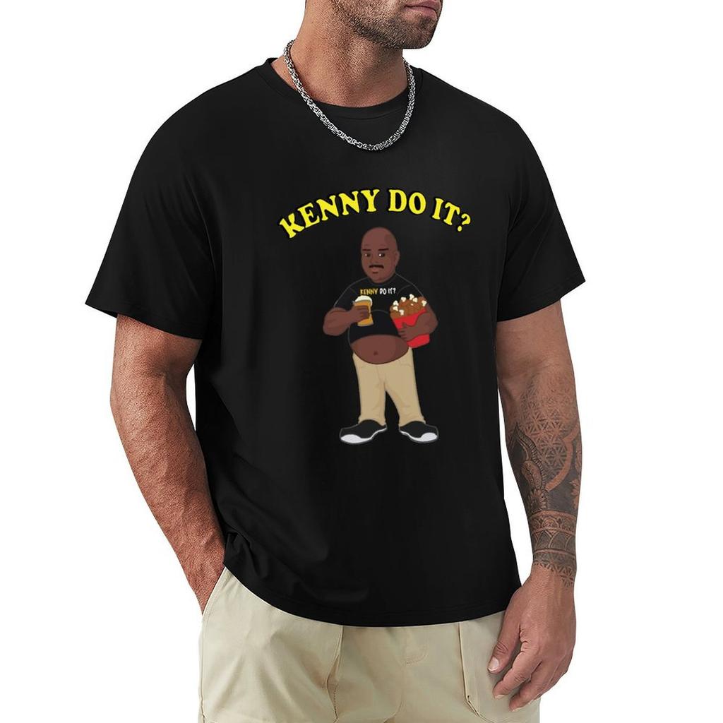Kenny Do It Tshirt Work Short Sleeve Cotton Top