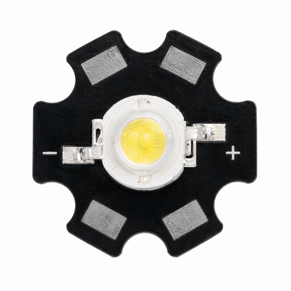 25PCS Aluminum Base High Power LED 3V LED Lamp Chip Durable LED Bead  DIY Light