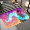 L-Life is Strange True Colors Floor Mat Diatomite Bath Mat, Quick Dry Absorbent Non-Slip Door Mat