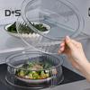 Крышка от брызг в микроволновой печи для еды 9,4-дюймовая крышка для микроволновой печи с удобной ручкой, крышка против брызг, не содержащая бисфенол-А, для большинства микроволновых печей