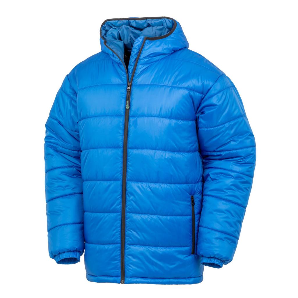 Result Genuine Recycled Mens Padded Hooded Parka