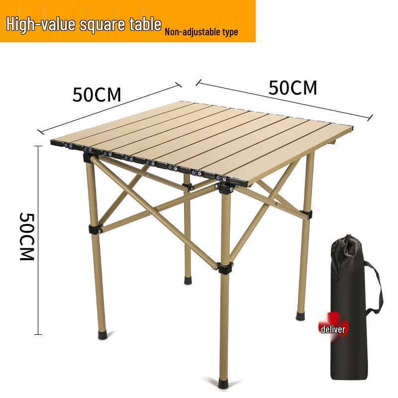 Portable Adjustable Folding Camping Table