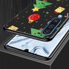 Christmas New Year Gifts Elk Snow Case for Samsung Galaxy A50 A10 A70 A30 A20e A40 A20s A10s A10e A90 5G Soft Black Phone Cover