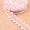 1m/roll Natural Satin Bow Wedding Hessian Ribbon Sisal Trim Jute Burlap Lace Edge