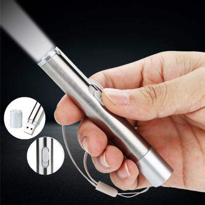 (Мишель11)Новый мини-размер USB перезаряжаемый фонарик портативный