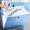 8 Grids Organ File Folder Document Organizer Expanding File Bag Portable Paper Documents Folder