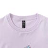 adidas Футболки женские фиолетовые с круглым вырезом умеренные KC0972