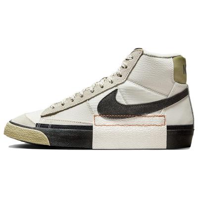 Blazer Mid Pro Club Remastered - Phantom Neutral Olive Мужские кроссовки Кремовые Темно-Красно-Черные FB8891-002