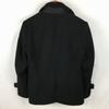Nano universe Пуховое пальто-бушлат Честер Блузон Черный Размер M Мужское(ИСПОЛЬЗОВАЛ)