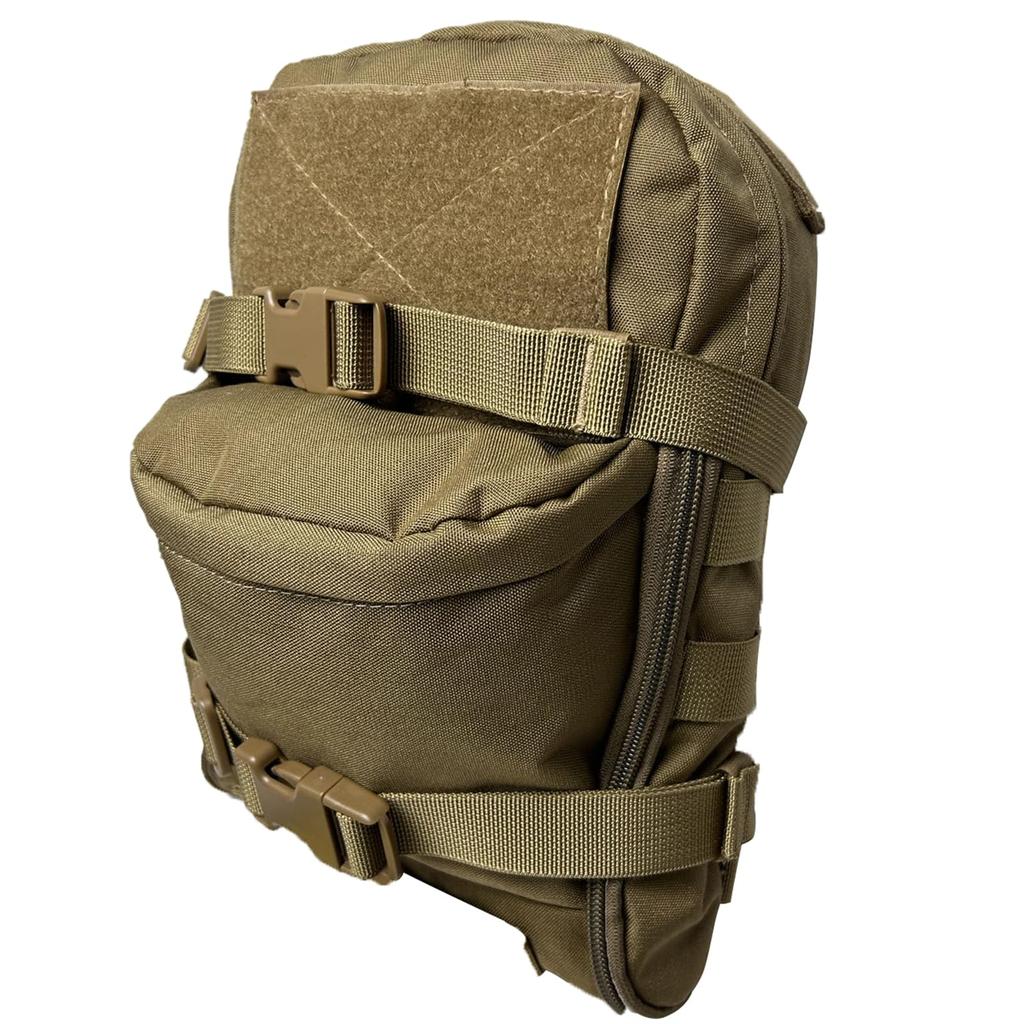 Water Bag Tactical Pouch Hydration Pack Military 500D Nylon Molle Water Bottle Pouch Large Capacity Storage Bag Climbing Travel Backpack Airsoft