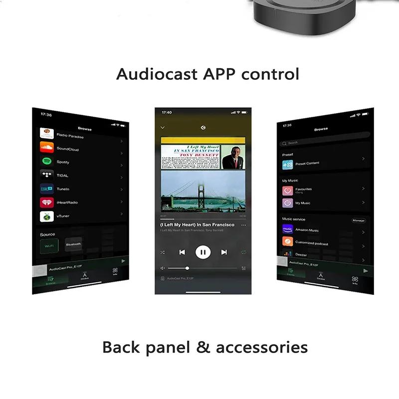 IEAST AudioCast Pro M20 Беспроводной WiFi аудио приемник многокомнатный Airplay Bluetooth 5.0 музыкальная шкатулка hifi система Tadil tidal pando