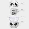 1 Set of Panda Portable Travel Tea Set, Outdoor Travel Single Tea Maker, Simple Camping Instant Cup, Portable Cup