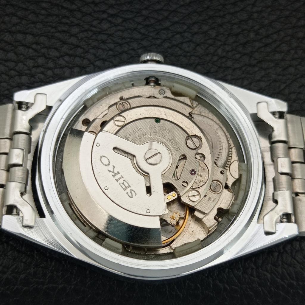 ЯПОНСКИЕ ВИНТАЖНЫЕ ОТРЕМОНТИРОВАННЫЕ АВТОМАТИЧЕСКИЕ МУЖСКИЕ ЧАСЫ SEIKO 5 С ЗЕЛЕНЫМ ЦИФЕРБЛАТОМ a444528-1