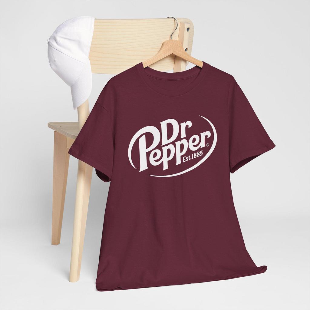 Dr Pepper Logo Tee | Soda Brand Graphic T-Shirt