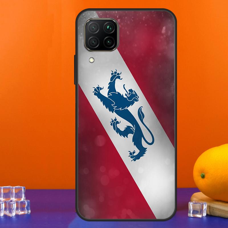 Флаг Дании для чехла Huawei Nova 9 10 SE 5T 12i 12s 11i Y91 Y90 Y60 Y70 Y72 Y61 P60 Pro P20 P40 P30 Lite