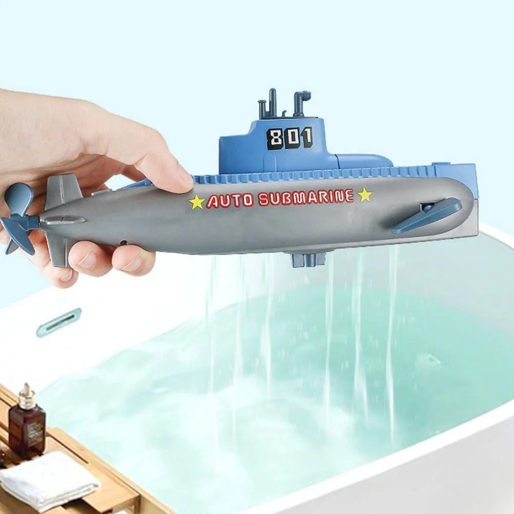 Submarine Playing Submarine Toys Water Spray Submarine Wind Up Toy Summer