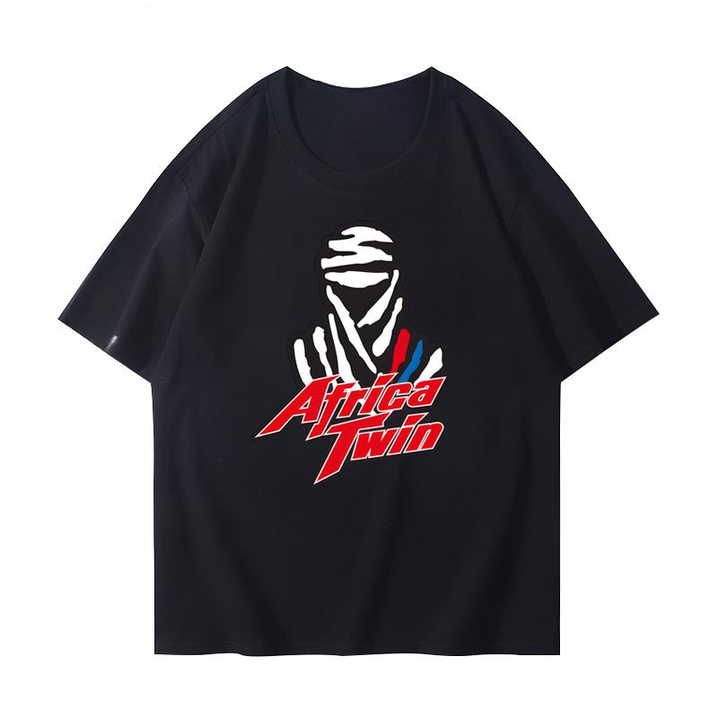 Ралли Дакар 2025 Футболка с коротким рукавом для бездорожья Электромобиль Грузовик Мотоцикл Командная гонка Памятная одежда Футболка для мужчин и женщин