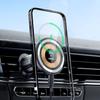 Dudao 15W MagSafe Magnetic Car Vent Mount with Wireless Charging - Black