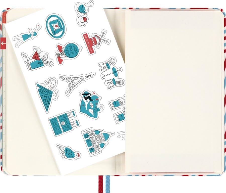 Блокнот Moleskine LUXE x Moleskine Paris City, Твердый переплет, Карманный формат, Линованный, CNLCPA