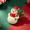 Christmas Series Brooch Snowman Christmas Tree Cat Garland Brooch Holiday Clothing Coat Accessories Women