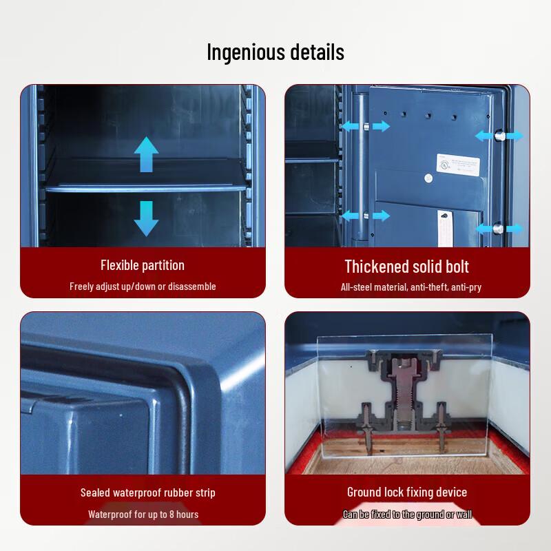 Shield UL Fireproof & Waterproof Home Safe