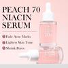 Peach70 Peach Niacinamide Essence Facial Hydrating Serum