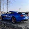 1:32 Ford Mustang Shelby GT500 Alloy Sports Car Model Diecast Metal Car Model Simulation Sound and Light Collection Kid Toy Gift
