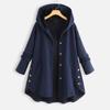 M-8XL Women's Spring and Autumn Long Hooded Ladies Casual Women's Regular Hooded Loose Jacket
