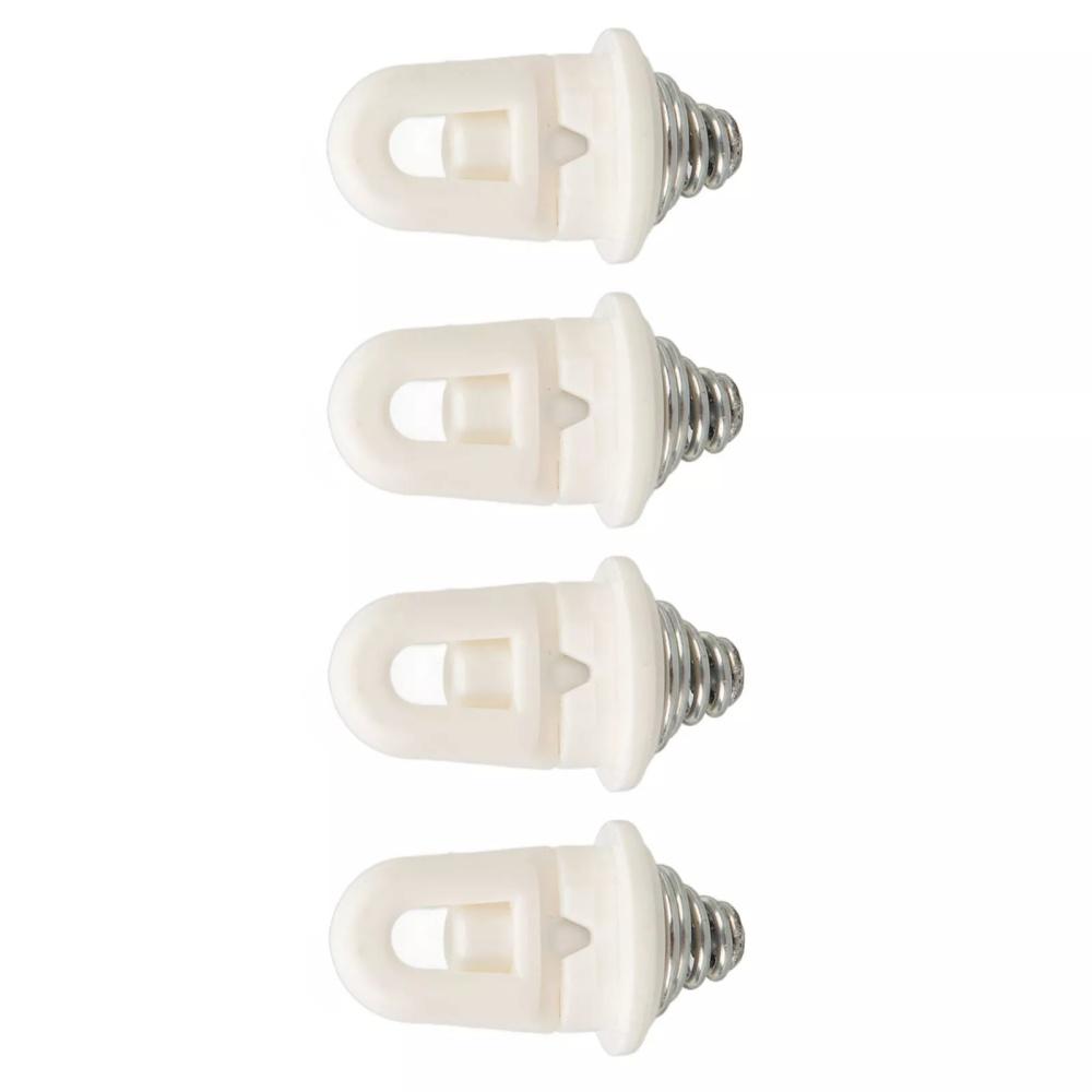 4Pcs Front Bumper Retainer Clips For Peugeot 407 407SW 607 Citroen C5 743712