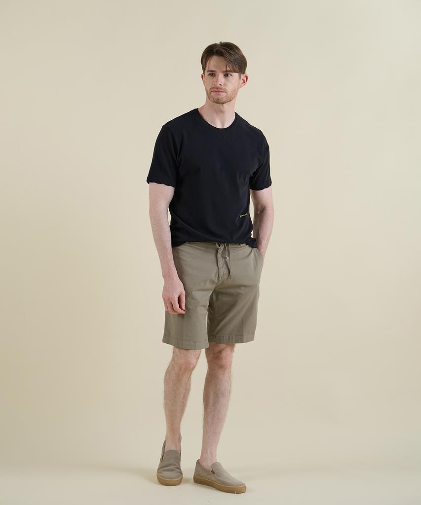 PANICALE Black Vintage Washed T-Shirt (Type B)