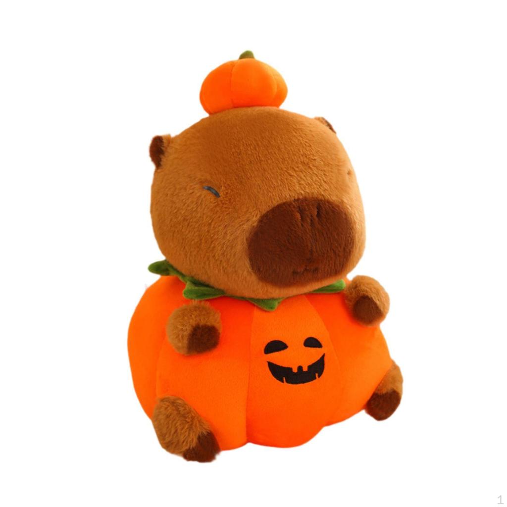 Plush Pumpkin Doll Stuffed Toy Figure for Adults