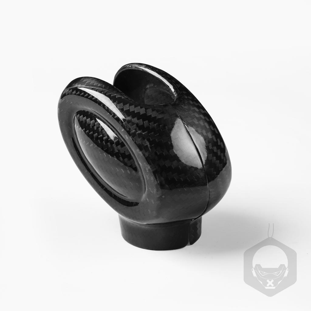 For Mini Cooper F54 F55 F56 F57 F60 Real Carbon Fiber Gear Shift Knob Cover Decorative Interior Retrofitting Car Accessories