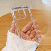 Applicable To IPhone15pro Four Corner Airbag Anti-fall Apple 14 Acrylic Phone Case X Fine Hole Full Cover Case