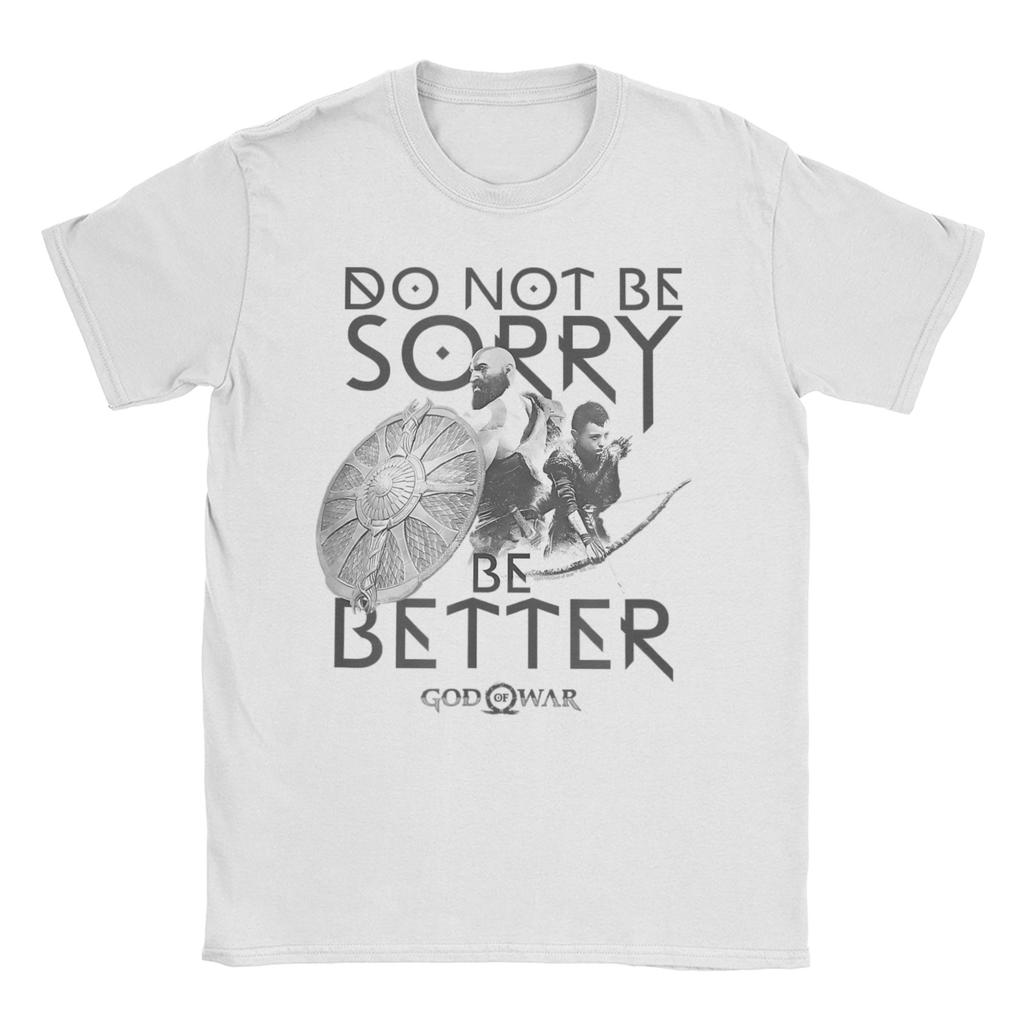 Unisex Womens Gaming Kratos God of War T Shirt Cotton Clothes Crazy Short Sleeve Round Collar Tee Shirt 4XL 5XL 6XL TShirt