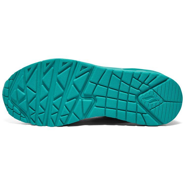Skechers Uno Soda Butterfly Удобные Универсальные Низкие Повседневные Кроссовки Женские Светло-Зеленый 73690-TURQ