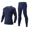 Мужское осенне-зимнее новое термобелье Тонкая осенняя одежда и брюки нижний термокостюм