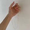 Модное блестящее ожерелье на ключицу из бисера для женщин - крутой нишевый дизайн