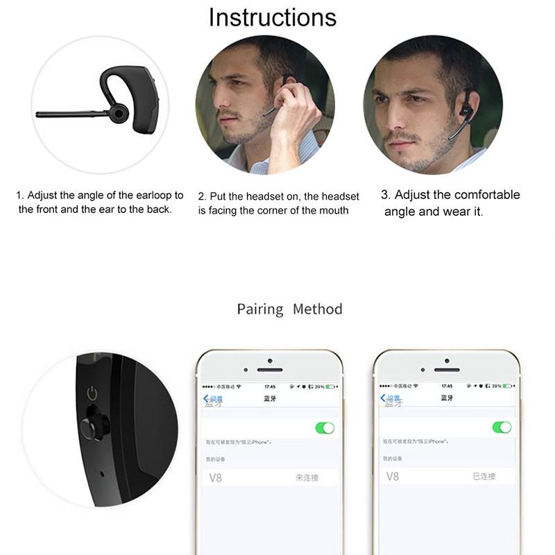 QUEED Бизнес-модель Спортивная Bluetooth-гарнитура Беспроводная гарнитура