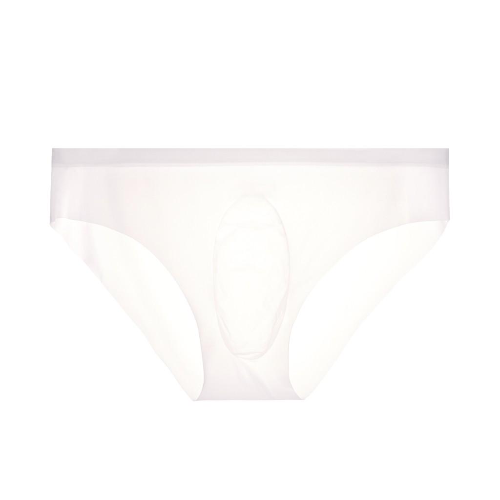 Men's One-Piece 3d Panties Seamless Ice Silk Briefs Underpants Breathable Briefs