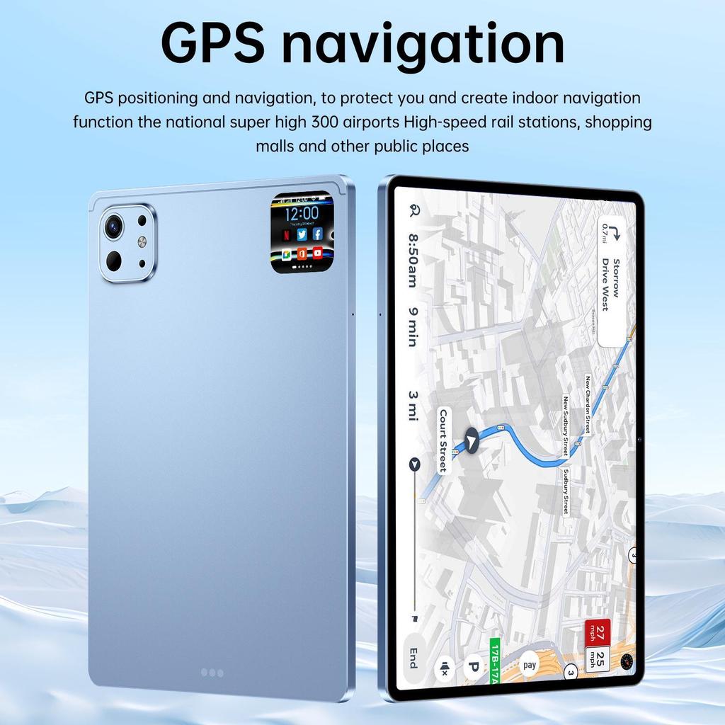 Планшет Android Pro 13 Cross-Border 10,1", Восьмиядерный, 16 ГБ + 1 ТБ, Совместимость с 4G